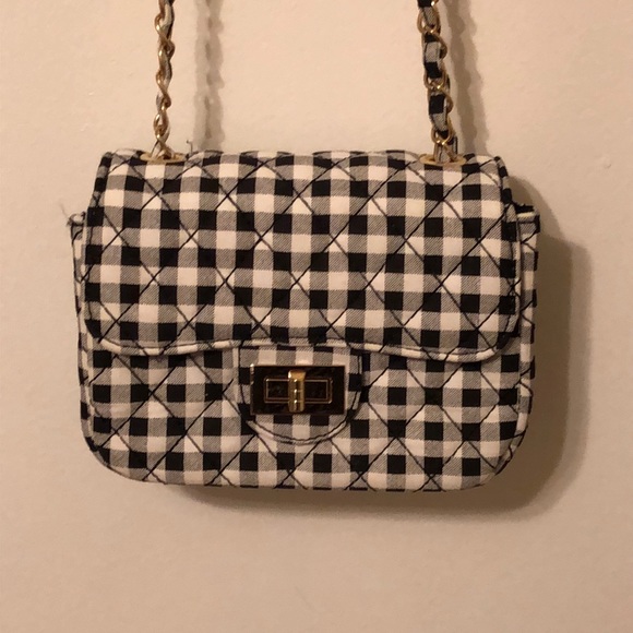 Handbags - 💞Host Pick 💞 Gingham Crossbody NWOT